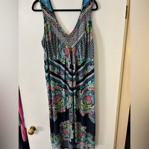 MeWorld Multicolor Sleeveless Maxi Dress